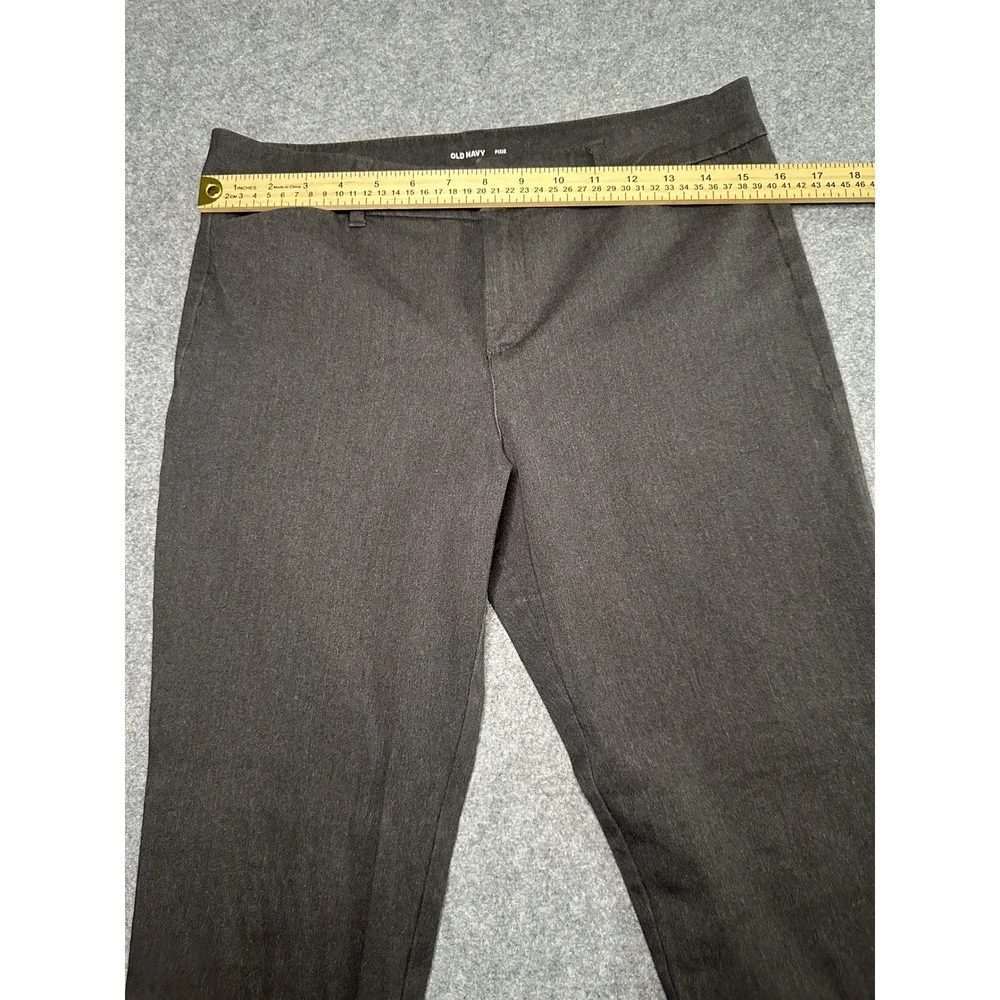 Old Navy Pixie Skinny Pants 8 Dark Gray‎ Charcoal Stretch Workwear